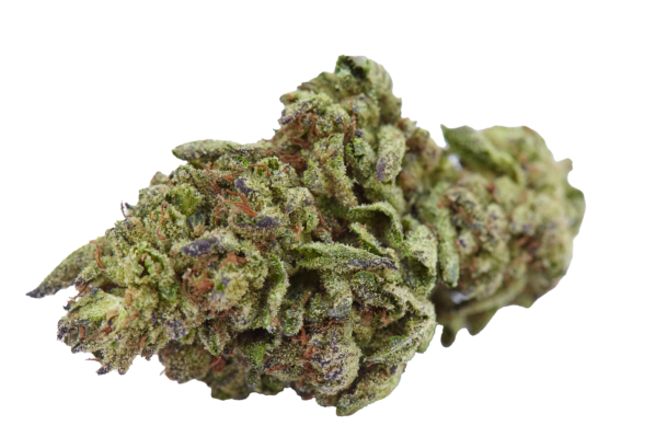 "Berry Runts hemp flower - fruity, candy-like aroma with euphoric and relaxing effects for stress relief."