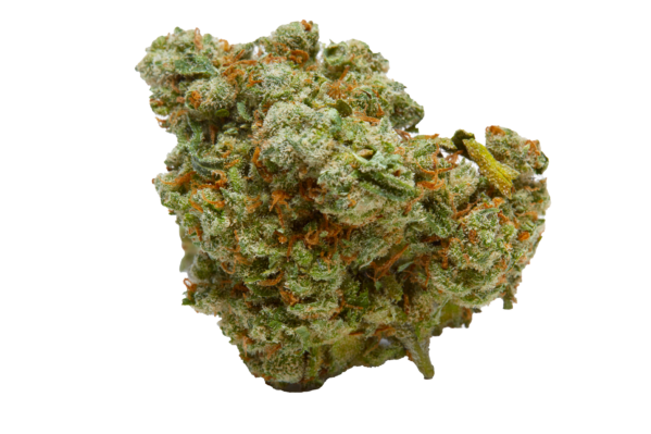 "Blue Dream hemp flower - sweet berry aroma, balanced high for creativity and stress relief."