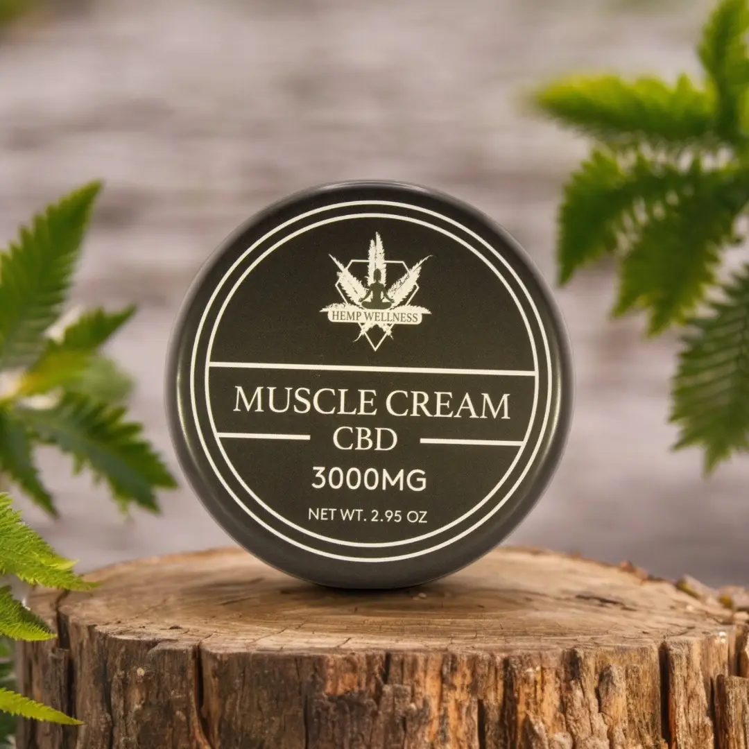 "CBD Muscle Cream for Him - 3000mg by Hempwellness"