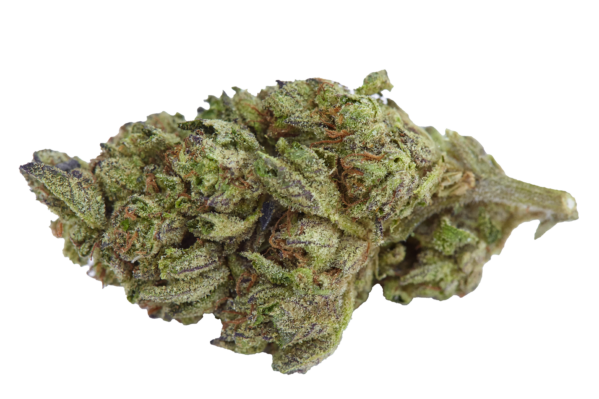 "Skywalker OG hemp flower - earthy, piney scent with sedative effects for evening use and insomnia."